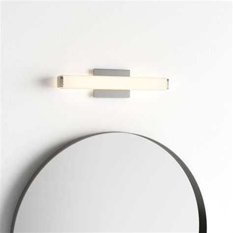 slim profile junction box vanity sconce|AllModern Erby Aluminum LED Armed Sconce.